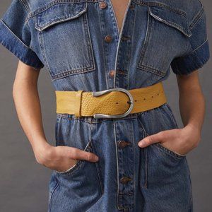 NWT Free People We The Free Rosebery Belt / Glistening Gold